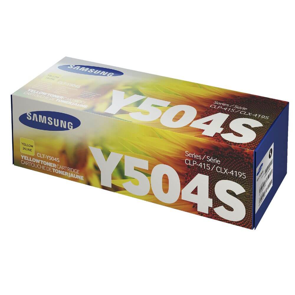 ,mực in laser màu Samsung CLT-Y504S Yellow