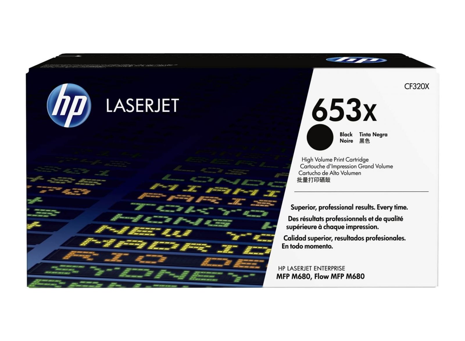 Mực in Laser màu HP 653X Black (CF320X)