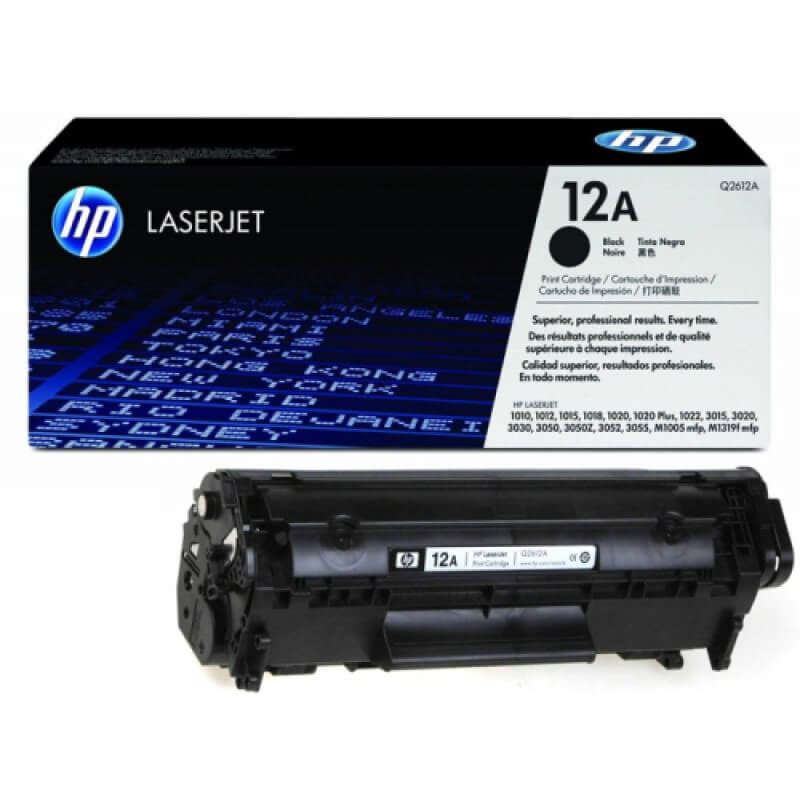 Mực in laser HP 12A Black (Q2612A) 