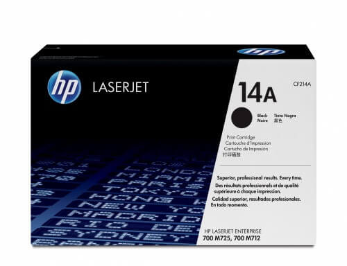 Mực in laser HP 14A Black (CF214A