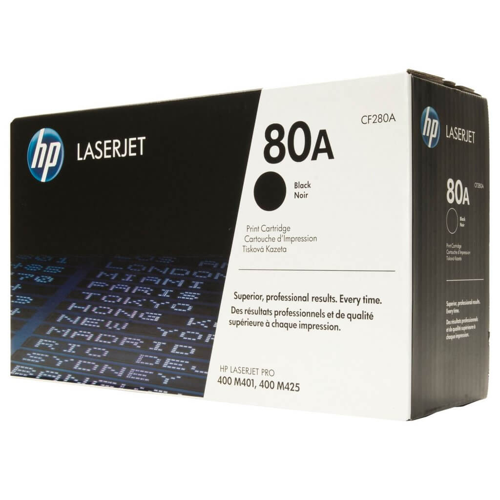 Mực in laser HP 80A Black (CF280A)