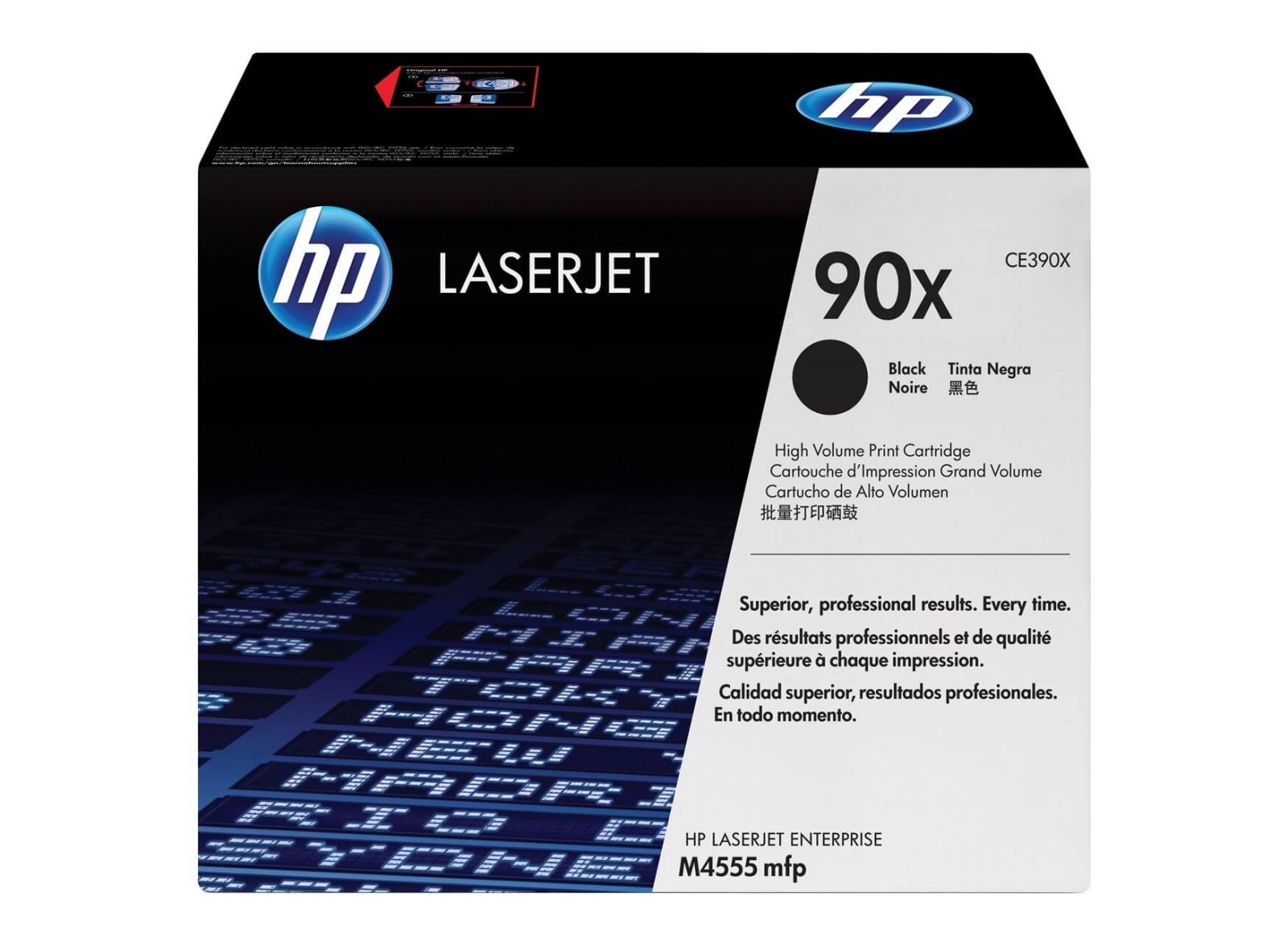 Mực in laser HP 90X Black (CE390X)