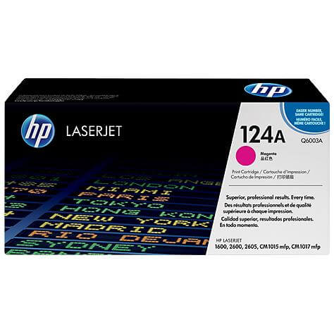 Mực in laser màu HP 124A Magenta (Q6003A)
