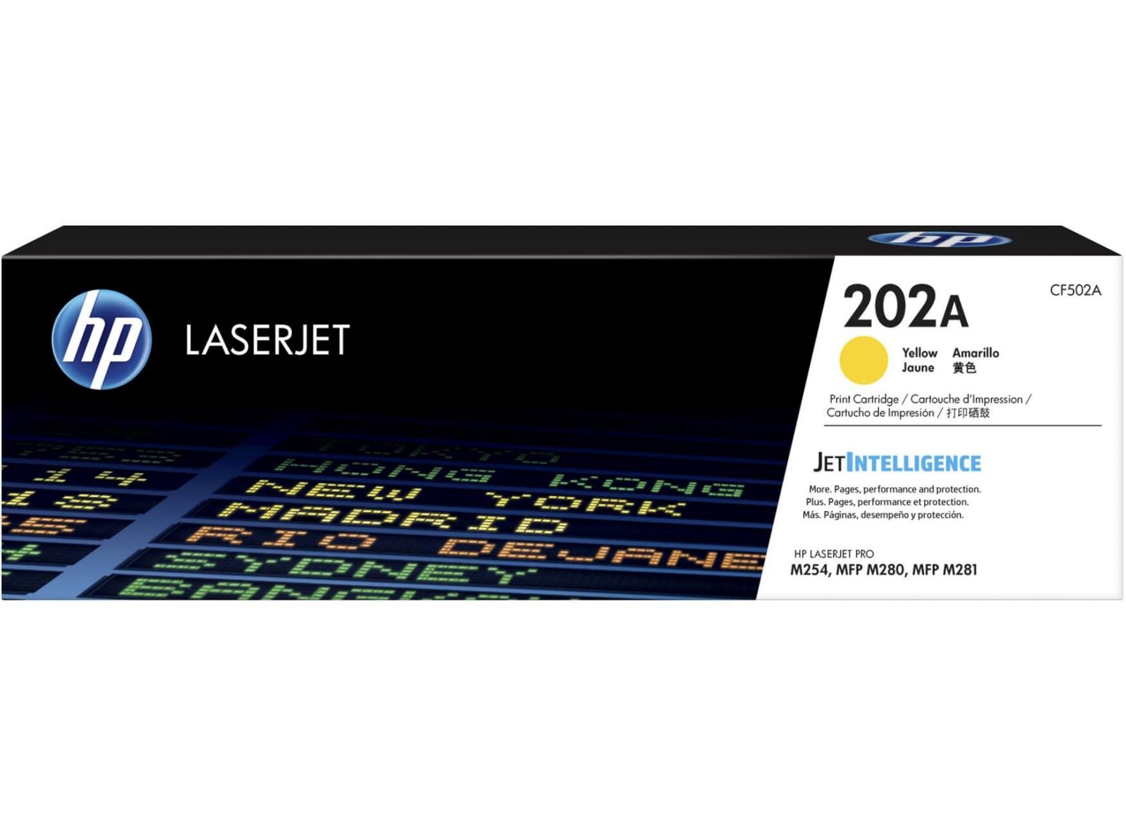 Mực in laser màu HP 202A Yellow (CF502A)