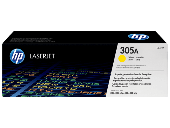 Mực in laser màu HP 305A Yellow (CE412A)