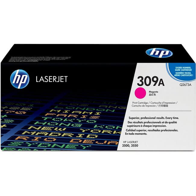 Mực in laser màu HP 309A Magenta (Q2673A)
