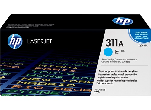 Mực in laser màu HP 311A Cyan (Q2681A)