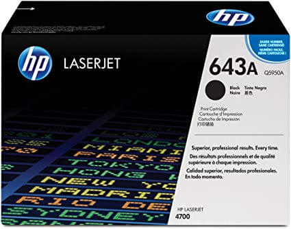 Mực in laser màu HP 643A Black (Q5950A)