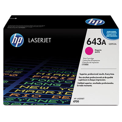 Mực in laser màu HP 643A Magenta (Q5953A)