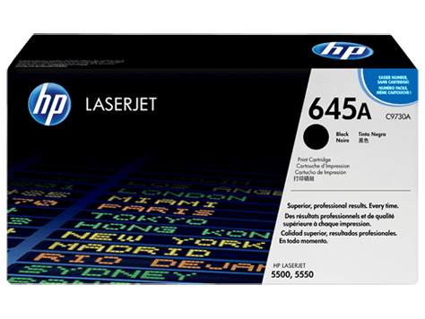 Mực in laser màu HP 645A Black (C973A)