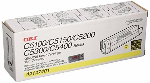 Mực in laser màu OKI C5100Y Yellow