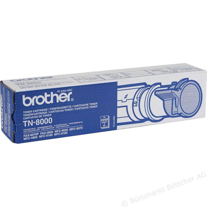Mực in laser trắng đen Brother Black (TN-8000)