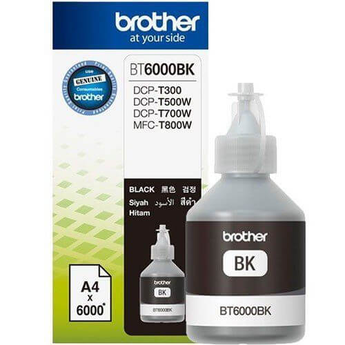 Mực in phun màu Brother Black (BT6000BK)
