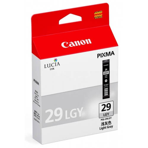Mực in phun màu Canon PGI-29LGY Light Gray