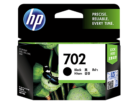 Mực in phun màu HP 702 Black (CC660AA)