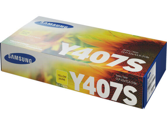 Mực in laser màu Samsung CLT-Y407S Yellow