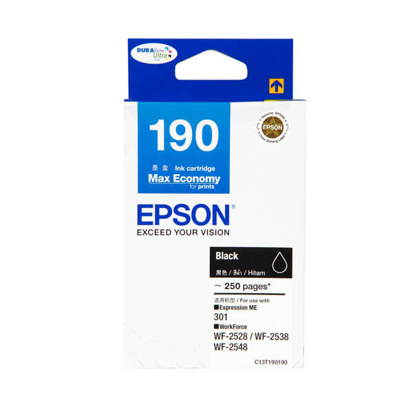 Mực in phun màu Epson T190 Black